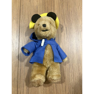 Vtg 1975 PADDINGTON BEAR Eden Toys Blue Jacket Yellow Hat EDEN 10" Plush Teddy